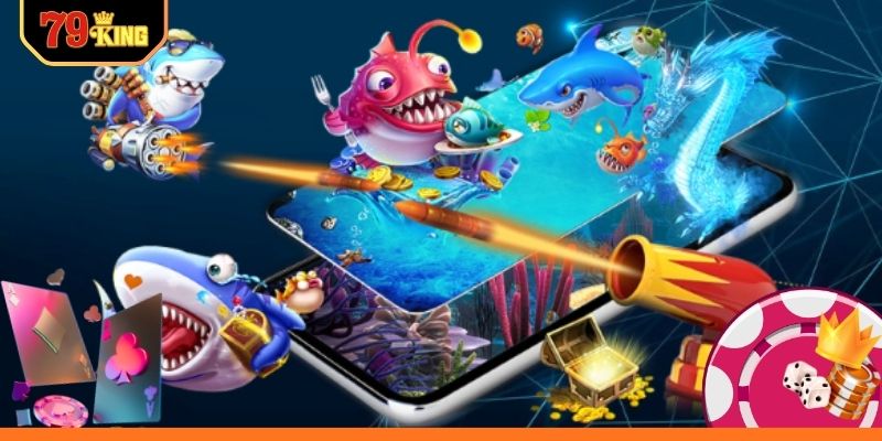 Giao diện bắn cá Đại Chiến với đồ họa sống động