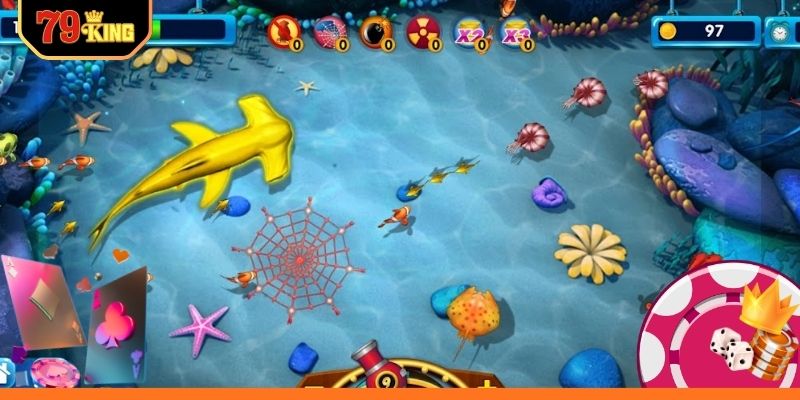 Giao diện bắn cá Jackpot sống động cuốn hút